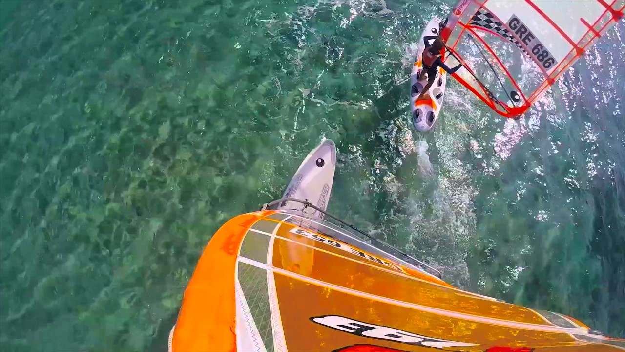 Varkiza Long Distance Windsurfing Race 15/10/16 YouTube
