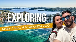 WE WENT TO VISIT MANLY BEACH & TARONGA ZOO (WE SAW KANGAROOS!!)