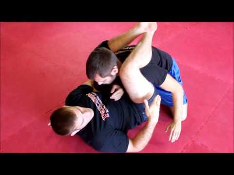 Triangle Choke from Guard (wizzer) - Learn to Grapple - YouTube