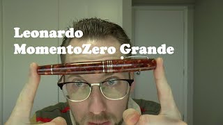 Leonardo MomentoZero Grande Copper Fountain Pen Review