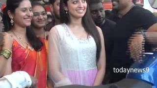 Actress Pranitha Subhash openign Honda show room in Godavarikani