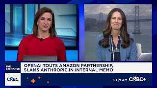 Openai Memo Touts Amazon Partnership