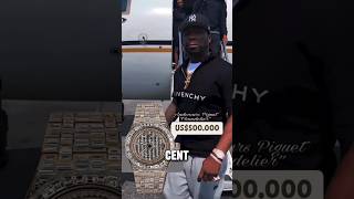 Rapper Curtis Jackson Aka 50cent Spotted Wearing Half Million Dollar Audemarspiguet Chandelier Watch