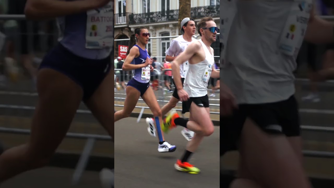 Nadia Battocletti chasing the finish line in Lille ⚡️🇫🇷