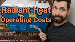 Radiant Floor Heat Operating Costs for Entire Winter (NovMar)