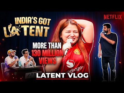 India's Got Latent VLOGGING❤️❤️Season 2 Episode 2 (Aaj ki Samachaar #4)