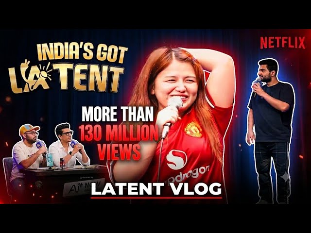 India's Got Latent VLOGGING❤️❤️Season 2 Episode 2 (Aaj ki Samachaar #4)