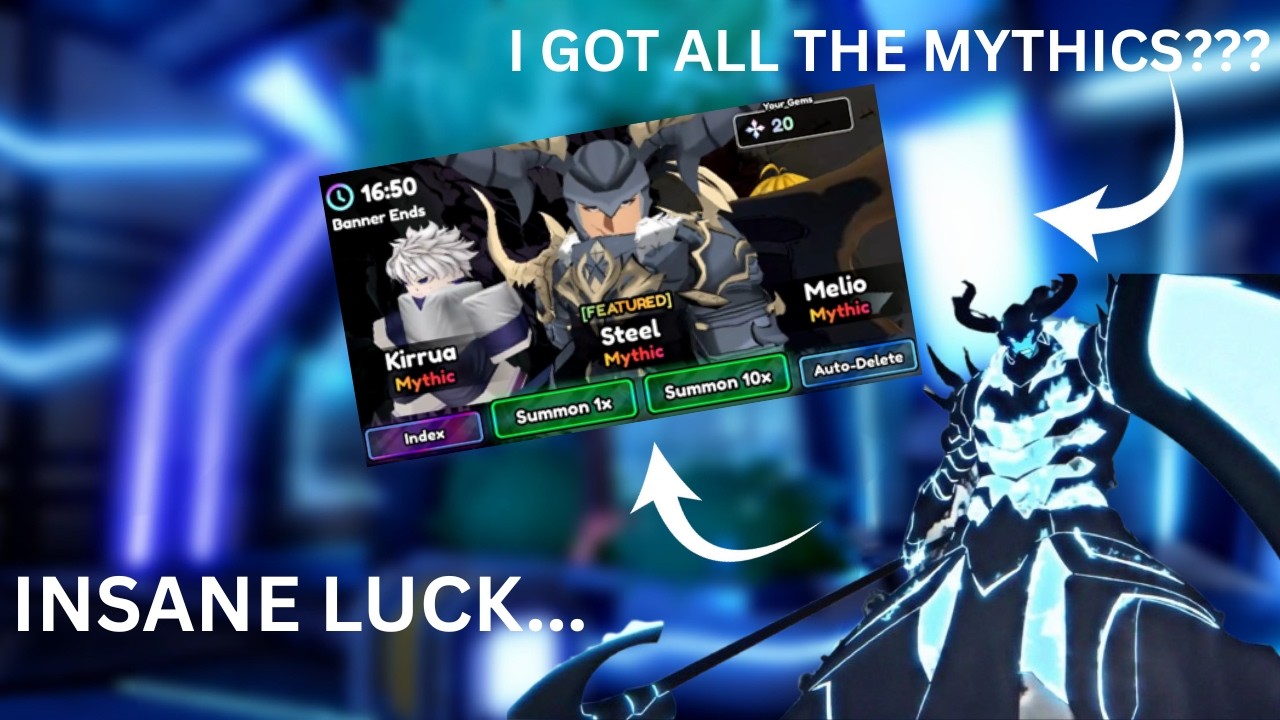 I GOT ALL THE MYTHIC UNITS!!! | Anime Paradox | Roblox