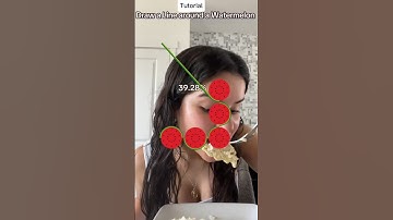 Tutorial Water melon game 🍉 #tutorialfilter #shretito #viral  #filter #viralshorts#watwrmelonfilter