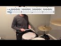 Beginner Six Stroke Roll Drum Beat (Mar. 5, 2021)