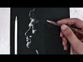 ستتمكن من رسم اي وجه على الورق الأسود بسهولة بعد هذا الدرس 