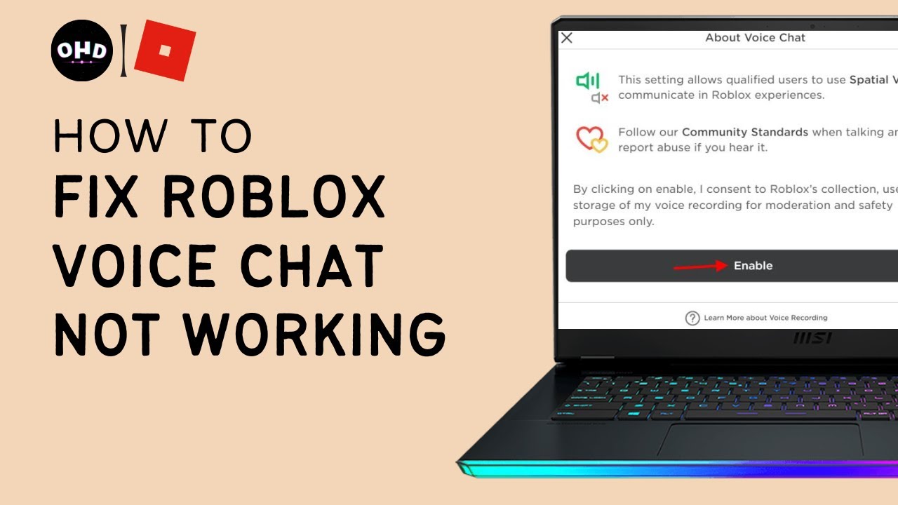 Roblox VC not working: Learn how to fix voice chat issues - gHacks Tech News