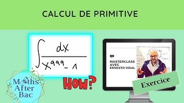 MasterClass: Primitive de fraction rationnelle (décomposition en éléments simples dans C)