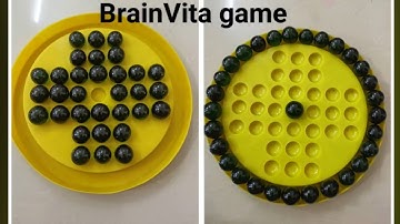 Marbles Game: Step by Step II How to win BrainVita marble Solitaire Game tricks II koli kundu game