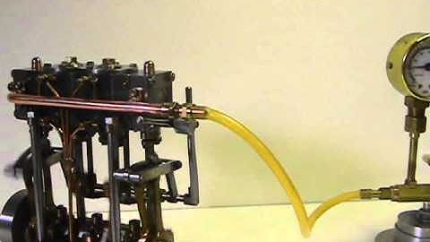 STUART. TWIN LAUNCH ENGINE WITH REVERSING GEAR