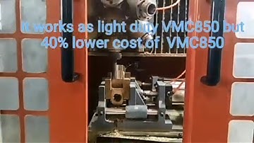 water tap making machine VMC860 CNC tapping machine