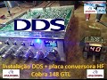 DDS em Cobra148GTL com conversor RX para HF