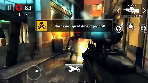 Dead trigger 2 assault FN 2000 gameplay level 51