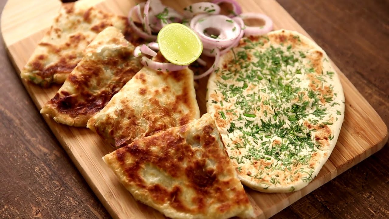 Amritsari Kulcha Recipe | Homemade Plain And Aloo Kulcha | The Bombay Chef - Varun Inamdar | Rajshri Food