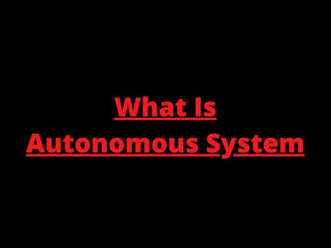 What is Autonomous system ?