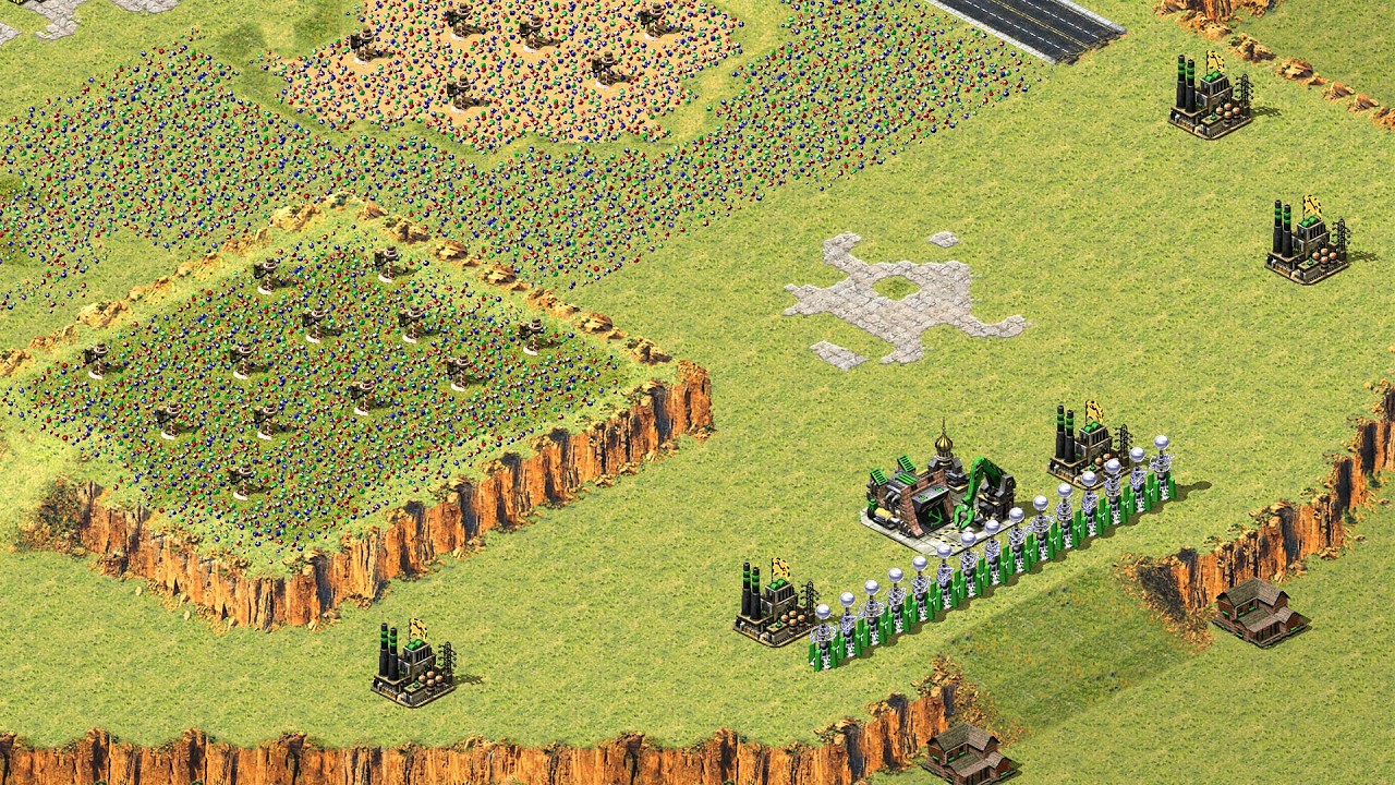 Red Alert 2 | Yuri's Revenge | 7 vs 1 | Pretty Women 32 New Map 2026 Def on Hills My Method