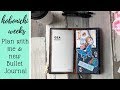 Plan with me Hobonichi Weeks &amp; New Bullet Journal