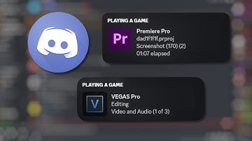 How to make VEGAS/ADOBE as your Discord Status!