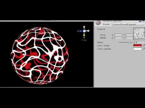 Unity Shader Discard Fragments With Texture Multi Pass Youtube