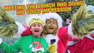 Meet and greet with The Grinch Universal Studios Hollywood (2023) by Danielstorm89 6,867 views 5 months ago 1 minute, 13 seconds