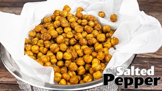 Air Fryer Chick Peas ~ Crunchy & Delicious!