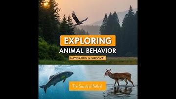 🌍 Exploring Animal Behavior: The Science of Navigation and Survival 🐾
