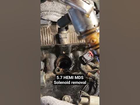 5.7 HEMI MDS SOLENOID REMOVAL - YouTube