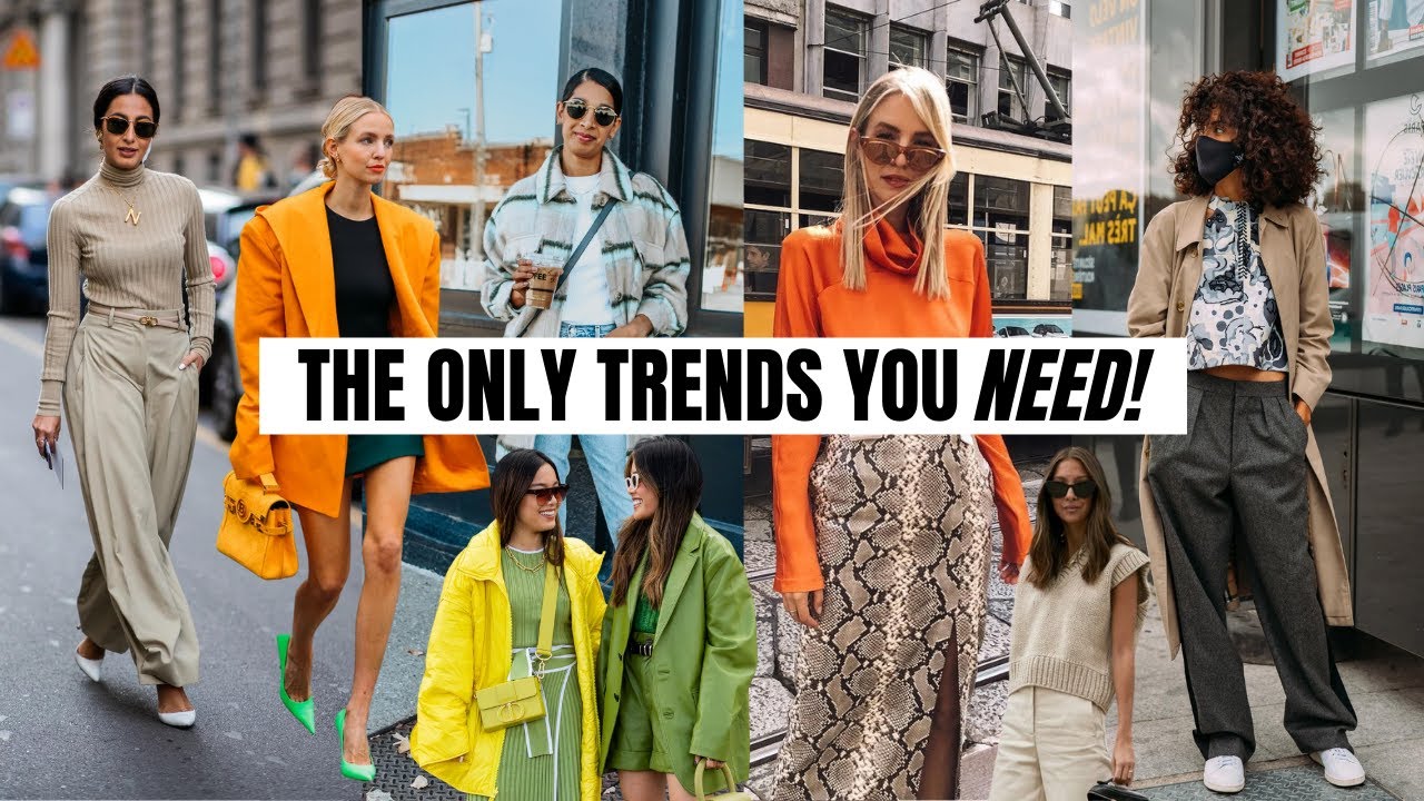 The ONLY Wearable Fall Trends You Need | Fashion Trends 2021