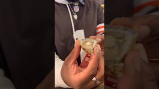 The Cleveland Browns and Live Oysters?! #shorts #nflcreatoroftheweek #nflpartner