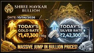 🛑Live Gold & SilverRate 10 june2026 #SNB #Shreenavkarbullion #goldliverate  #silverliverate screenshot 5
