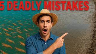 5 Shrimp Farming Mistakes That Kill 90% of Your Harvest  - Why Shrimp Farmers FAIL