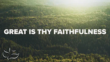 Great Is Thy Faithfulness | Maranatha! Music (Lyric Video)