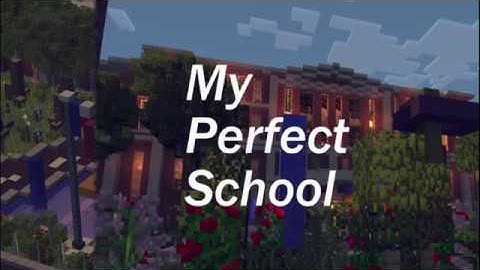 Minecraft School RPG map