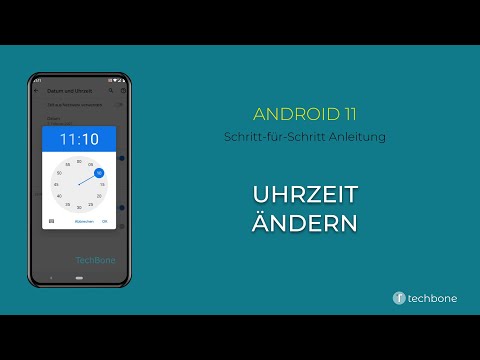 Video: So ändern Sie Die Uhrzeit Auf Android