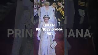 Big Diamonds Queen Princess Diana 1981 Consutional Parliament Opening Royalhistory
