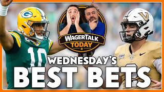Falcons vs Packers + CFB Week 4 Picks | WagerTalk Today 9/23