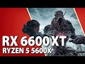 RX 6600 XT + Ryzen 5 5600X // Test in 17 Games | 1080p, 1440p