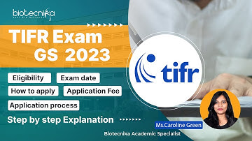TIFR GS EXAM 2023 | How to Fill Application Form | Eligibility | Exam Date -Step-by-Step Explanation