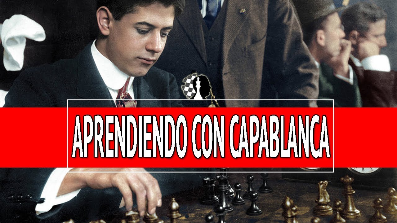 Aprendiendo táctica de ajedrez con Capablanca