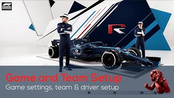 Getting Started with PS5 Formula 1 2021 - Setting up the game, Creating My Team, Car Livery & more.