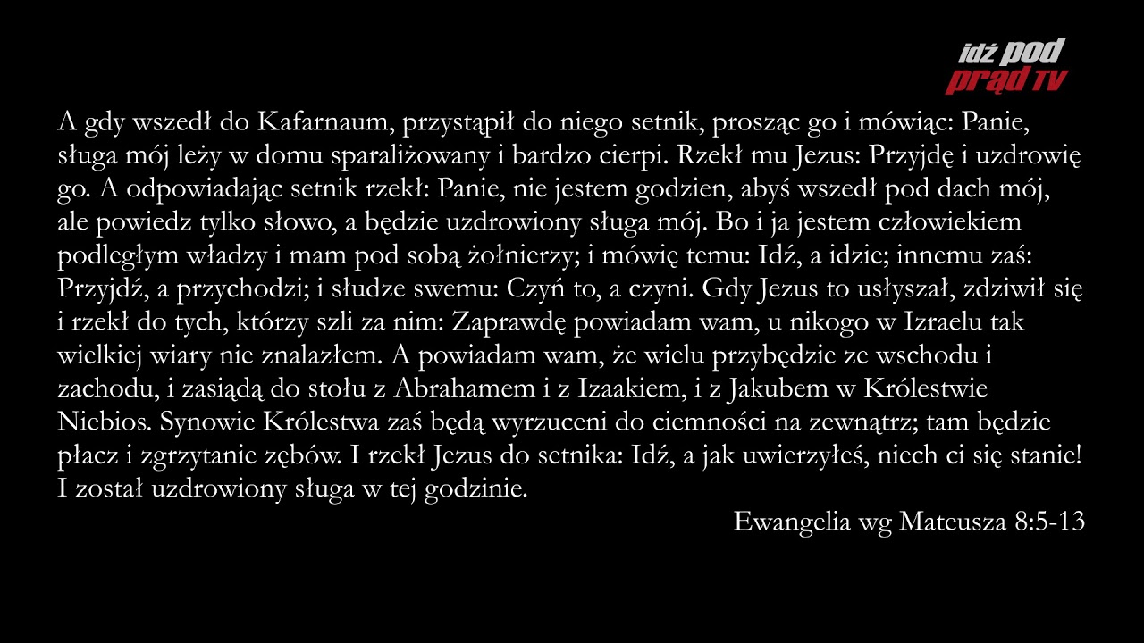 Archiwum: BIBLIA NA CO DZIEŃ: Ewangelia Mateusza #8 cz.1 episode artwork