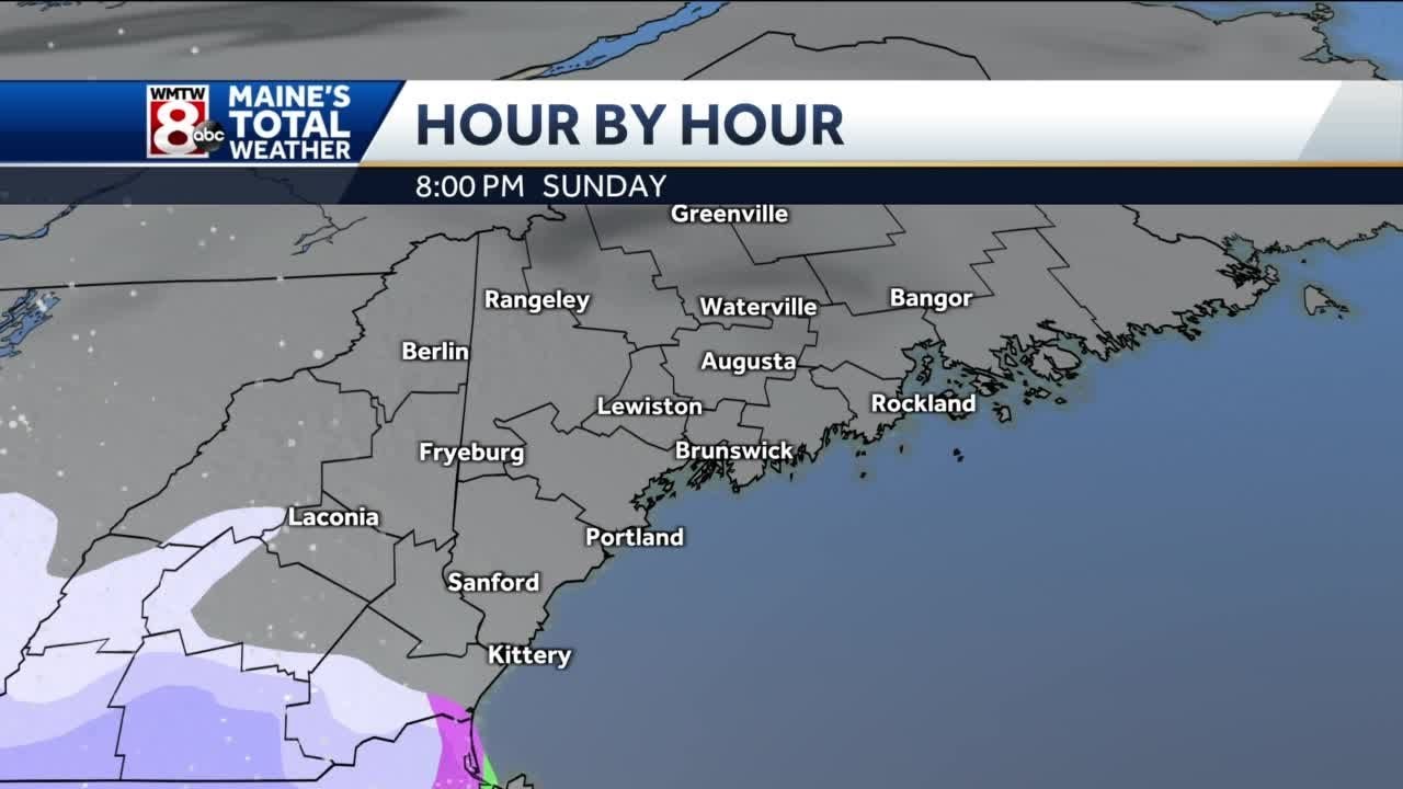 Dry Sunday ahead of more snow chances early next week