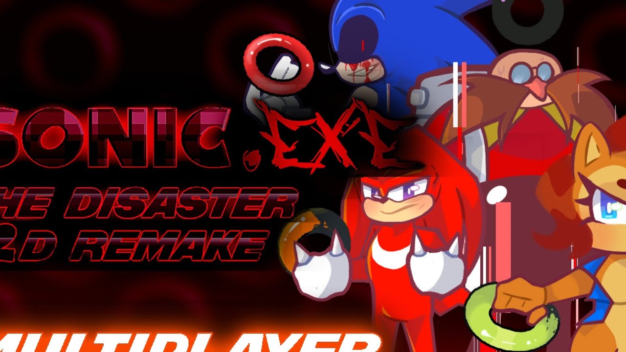 Jugando Sonic.exe the desaster 2d remake 