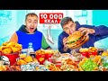 КТО БЫСТРЕЕ СЪЕСТ 10 000 КАЛОРИЙ? ЧЕЛЛЕНДЖ !!!