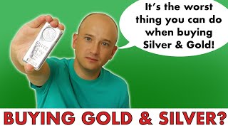 DON'T Do This When You Buy Gold & Silver! A Conversation With Rons Basement